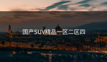 国产SUV精品一区二区四